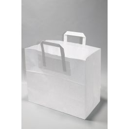 Papperskassar 18x8x22cm Blekat Kraft 70 g/qm (50 st) [PADW1822]