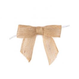 Bågar förbundna Natur Jute 8,9 cm (25 st) [JBOWN]