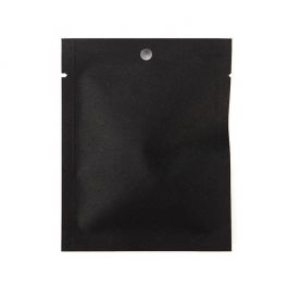 Kraftpåsar svarta ekofiendly 7,6x10,2 cm förslutningsbara (100 st) [KHS34BK]