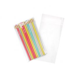 Plastpåsar 12.3x19cm Genomskinliga och återförslutningsbara (100 st) [KO-30154]