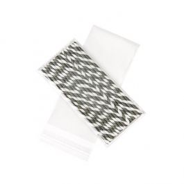 Plastpåsar 11,5x22 cm genomskinliga och återförslutningsbara (100 st) [KO-30165]