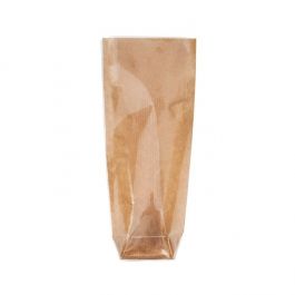 Kraft Blockbottnar med pappersinsats 5,1x4,4x21,6 cm (100 st) [FGKB20]