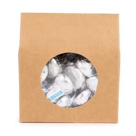 Papperslådor med runt fönster 8,9x3,8x10,2 cm (25 St) [FS340]