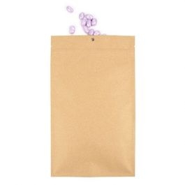 Blixtlåspåsar Kraft hängander 17,8 x 30,5 cm med rivningsknappar (100 st) [HZBB8K]