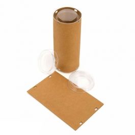 Kraft popup-rör Kit, rund formad 6,4 x 6,4 x 15,4 cm (25 st) [KTRS26]