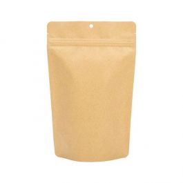 Stå upp påsar Kraft 14,9x8,9x23,2cm Med hängande hål (100 st) [ZBGSK7H]