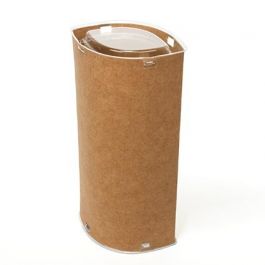 Kraft Pop-up Tube Kit, ögonformad 7,8 x 5,2 x 15,4 cm (25 st) [KTES26]
