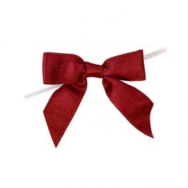 Bågar förbundna Metallic Scarlet 8,9 cm (25 st) [MBOWSC]