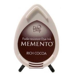 Stämpeldyna Memento Dew drops Rich Cocoa (1 st) [MD-000-800]