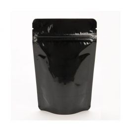 Stå upp påsar Svart 17x8x28,5cm | 340 gram (100 st) [ZBGM4B]