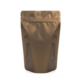 Stå upp påsar Brons 13x7x20,5cm | 113 gram (100 st) [ZBGM3BZ]