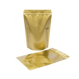 Stå upp påsar Guld 23x12x34,5cm | 907 gram (100 st) [ZBGM6G]
