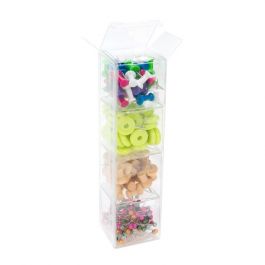 Nästad box, 4 innerboxar + 1 ytterbox 40 x 40 x 154 mm (25 st) [NBS3]