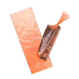 Plastpåsar Orange 19,1x53,3cm för Mailings (100 st) [NPB3O]
