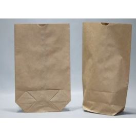 Kraftpåsar med sexkantsbotten (innehåll 5kg) 27,5x45cm - 1-lagig 70 grs (100 st) [PAK2715]