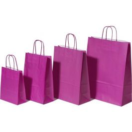 Papperskassar Rosa 26+12x35cm Kraft Papper 90 gram (50 st) [PAM2635P]