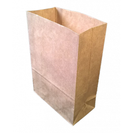 Cellofanpåsar med botten Kraft 70 g/m² 32x16x58cm (50 st) [PBB3258]