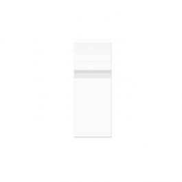 Plastpåsar 31,6x71,8cm Transparent med Tejpremsa (100 st) [B1228PC]