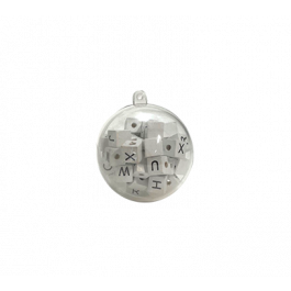 Plast Boll Transparent 5cm (25 st) [PEP-1002050]