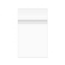 Plastpåsar 22,9x30,5cm Premium, laminerade Transparent med Tejpremsa (100 st) [PL912]