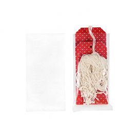 Plastpåsar 7,6x15,2cm Klar Polypropylen (100 st) [FP1H36]