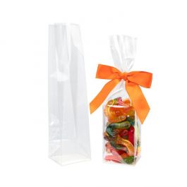 Plattbottenfickor med pappersinsats, 5 x 5 x 21 cm (50 st) [PFGPB11]
