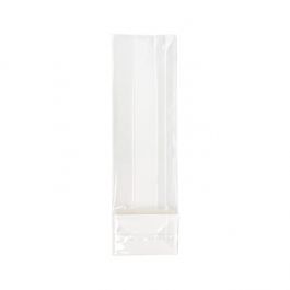 Plattbottenfickor med pappersinsats, 9 x 5,5 x 30,5 cm (50 st) [PFGPB16]