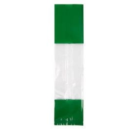 Tryckta Påsar Grön 6,7x4,8x27,3cm med Sidoinvik (100 st) [G2GR]