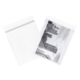 Plastpåsar 29,1x36,2cm Transparent med Tejpremsa (100 st) [B11PC]