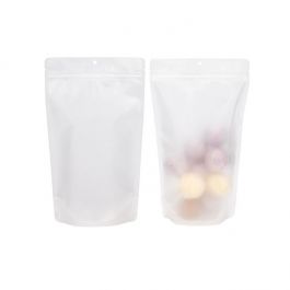 Stå upp påsar Återvinningsbar Frost 17,1x8,9x28,6cm (100 st) [ZBGER4F]