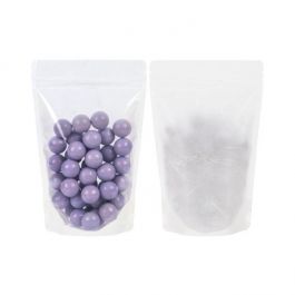 Stå upp påsar Rispapper Transparent/Vit 14,9x8,9x23,2cm | 312 gram (100 st) [ZBGR7WC]