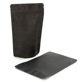 Stå upp påsar Rispapper Svart 13x8x20,5cm | 113 gram (100 st) [ZBGR3SB]