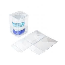 rPET Crystal Klart Pop & Lock Box 5,1x5,1x7,6 cm (25 st) [PLB139R]