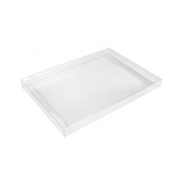 Kristallklar låda rPET 13,7x1,6x18,7 cm (25 st) [FB1R]