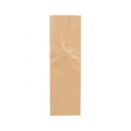 Kaffepåsar Kraft med Ventil 8x6x26cm Gecoat (50 st) [SGC1K]