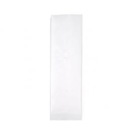 Kaffepåsar Matt Vit med Ventil 8x6x26 cm 285 gram (50 st) [SGC1WM]