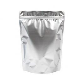 Stå upp påsar Silver 21x9x29cm | 510 gram (100 st) [ZBGM5S]
