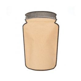 Påse Kraft i form av murarkruka 13x7,6x20,6 cm (100 st) [SP3KZ]