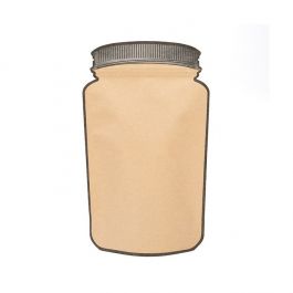 Påse Kraft i form av murarkruka 15,2x7,9x25,4 cm (100 st) [SP7KZ]