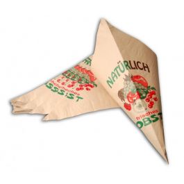 Kraftpåsar för Frukt Strut 31cm - 60 grs Kvalitet | innehåll 750 gram (100 st) [PAS31B]