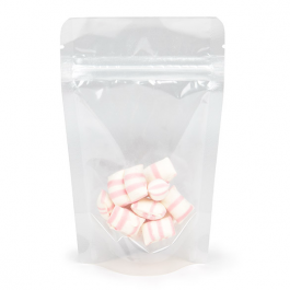 Stå upp påsar Transparent 9,5x5,7x15,7cm | 57 gram (100 st) [ZBG35]