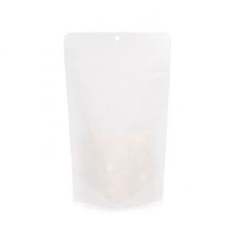 Stå upp påsar Kraft Vit Miljövänlig 17,1x8,9x28,6 cm (100 St) [SUPEK4W]