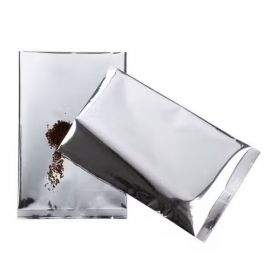Plastpåsar Silver 10,2x15,2cm Metalliserad och förseglingsbart (100 st) [SVP46S]