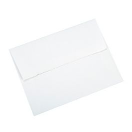Kuvert med dekorerade Kanter 14,5x11cm Vit by Neenah Teton (50 st) [EN20]