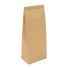 Kraftpåsar Brun med stängning 8,6x6,4x19,7cm (100 st) [TTB1K]
