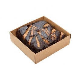 Kraft presentförpackningar botten 7,9x2,5x8,3cm (25 st) [KR356]