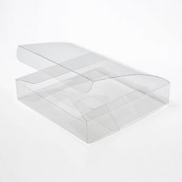 Plastlådor 12,7x12,7x2,5cm Kristallklart (50 st) [VB306]
