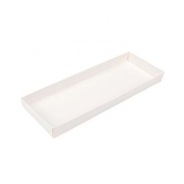 Kraftlåda botten vit 10,8x2,5x30,5 cm (25 st) [WH11]