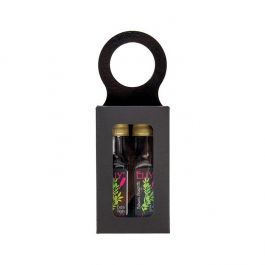 Svart kraftlåda 5,5 x 3 x 10 cm (25 st) [FS357B]