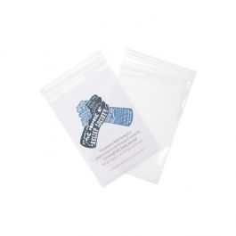 Zippåsar 10x15cm Kristallklart PP 75 mikron (100 st) [Z3C46]